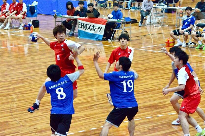 慶應義塾大学 対 甲南大学ハンドボール部定期戦