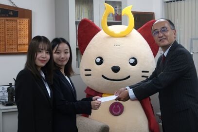 「第60回摂津祭実行委員会」に支援金を贈呈しました